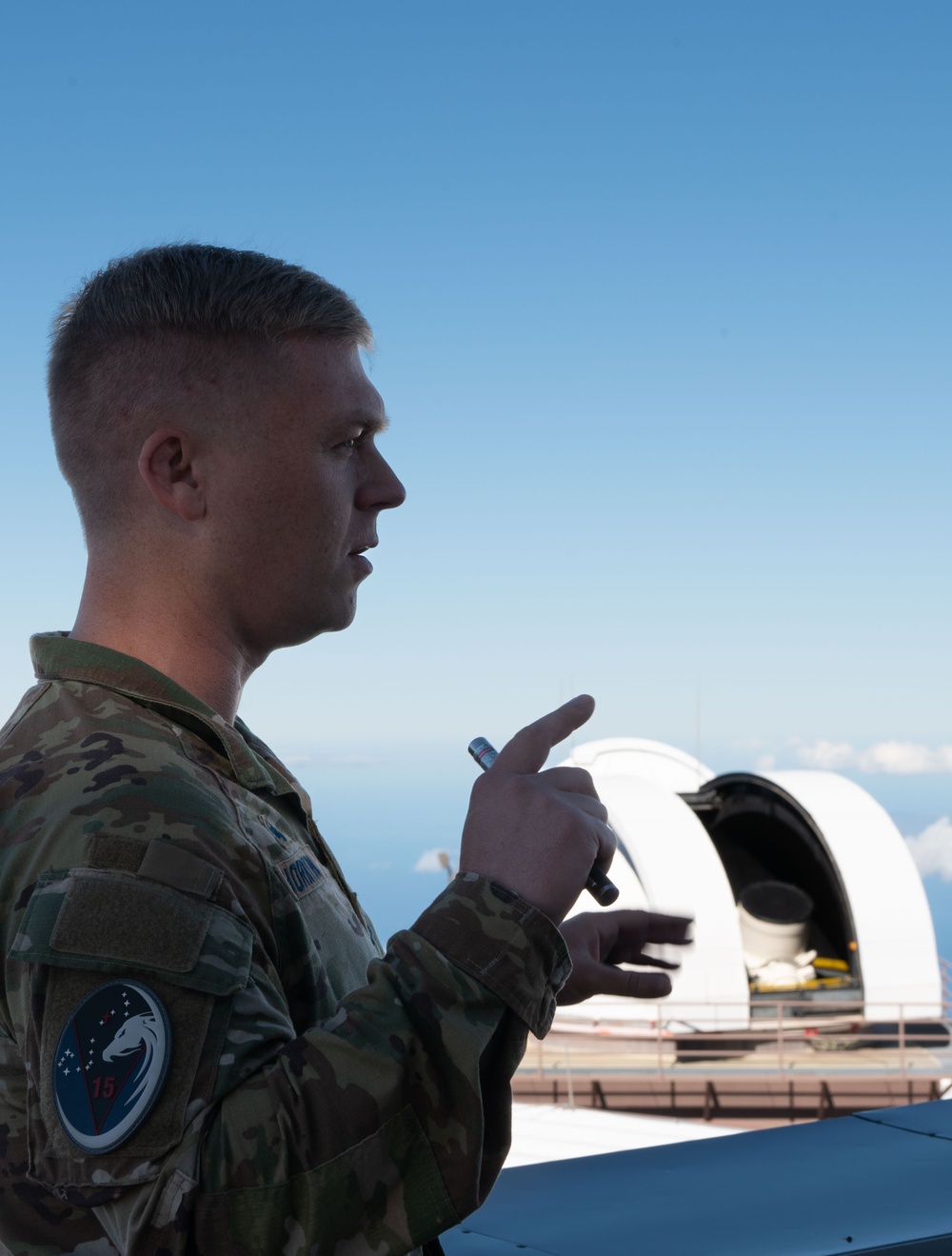 CSO visits 15th SPSS at Maui Space Surveillance Complex