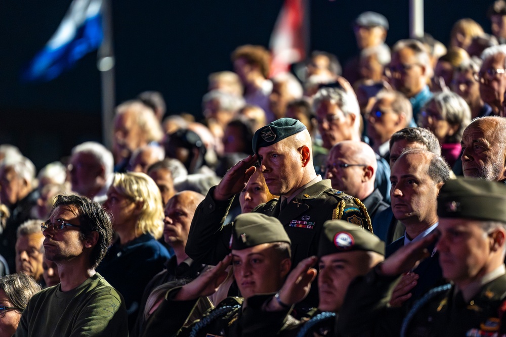 Eindhoven Torchlight Procession Marks 81 Years Since Liberation During Operation Market Garden