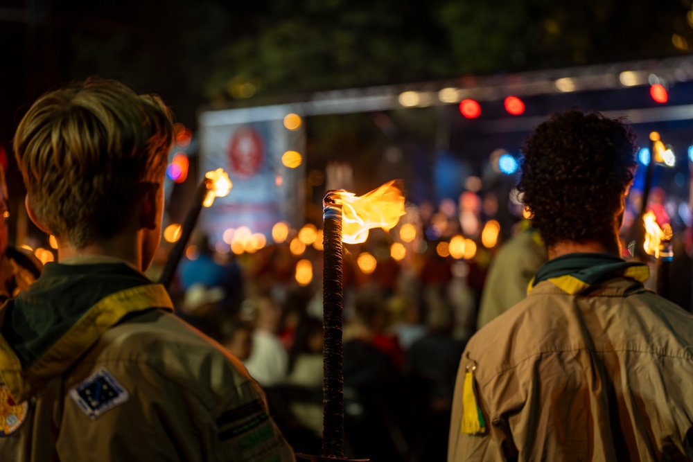 Eindhoven Torchlight Procession Marks 81 Years Since Liberation During Operation Market Garden