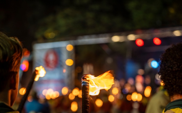 Eindhoven Torchlight Procession Marks 81 Years Since Liberation During Operation Market Garden