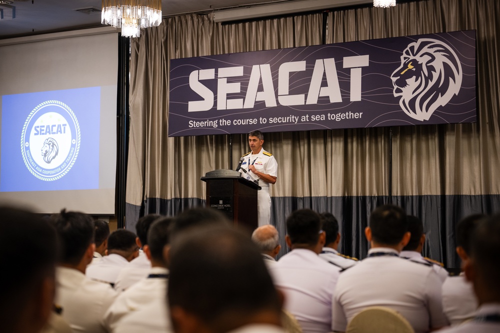 Southeast Asian Maritime Forces Attend SEACAT 2025 in Singapore, Aug. 5, 2025