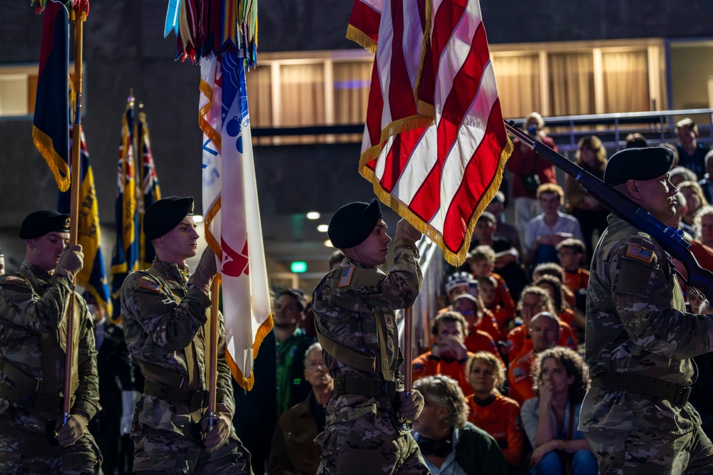 Eindhoven Torchlight Procession Marks 81 Years Since Liberation During Operation Market Garden