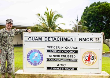 NMCB 133 Executes First Internal Turnover at Camp Covington