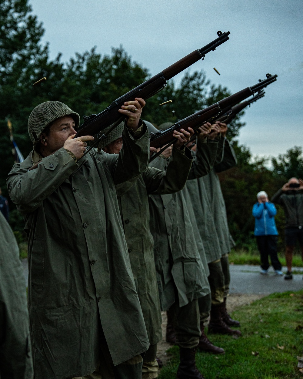 82nd Airborne Market Garden Memorial and Ceremony in Grave, Netherlands.