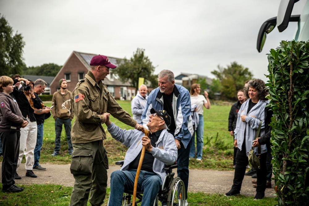 WWII Veterans are Honored on the 81st Anniversary of Market Garden