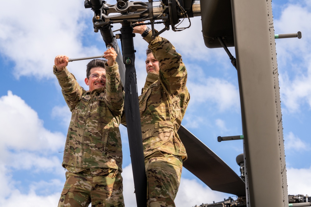 12th Combat Aviation Brigade maintains and operates Army aviation assets in Germany