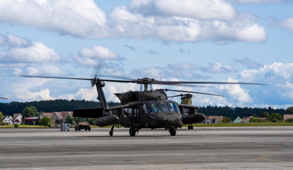 12th Combat Aviation Brigade maintains and operates Army aviation assets in Germany.