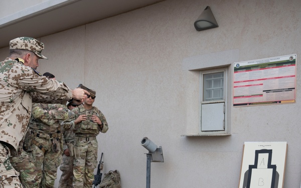 US service members participate in German Armed Forces Proficiency Badge course