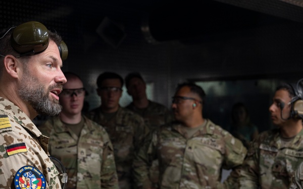 US service members participate in German Armed Forces Proficiency Badge course