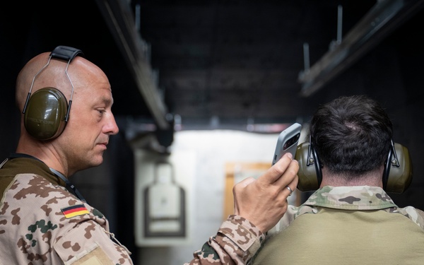 US service members participate in German Armed Forces Proficiency Badge course
