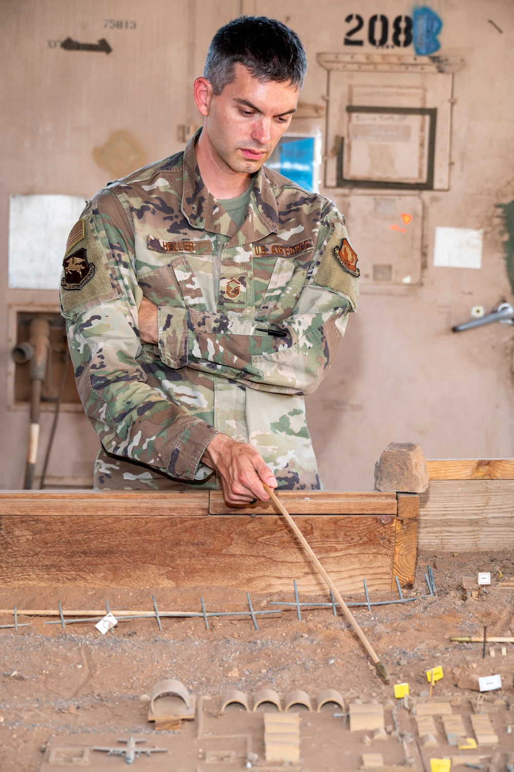 449th Air Expeditionary Group Command Post personnel support U.S. Africa Command operations