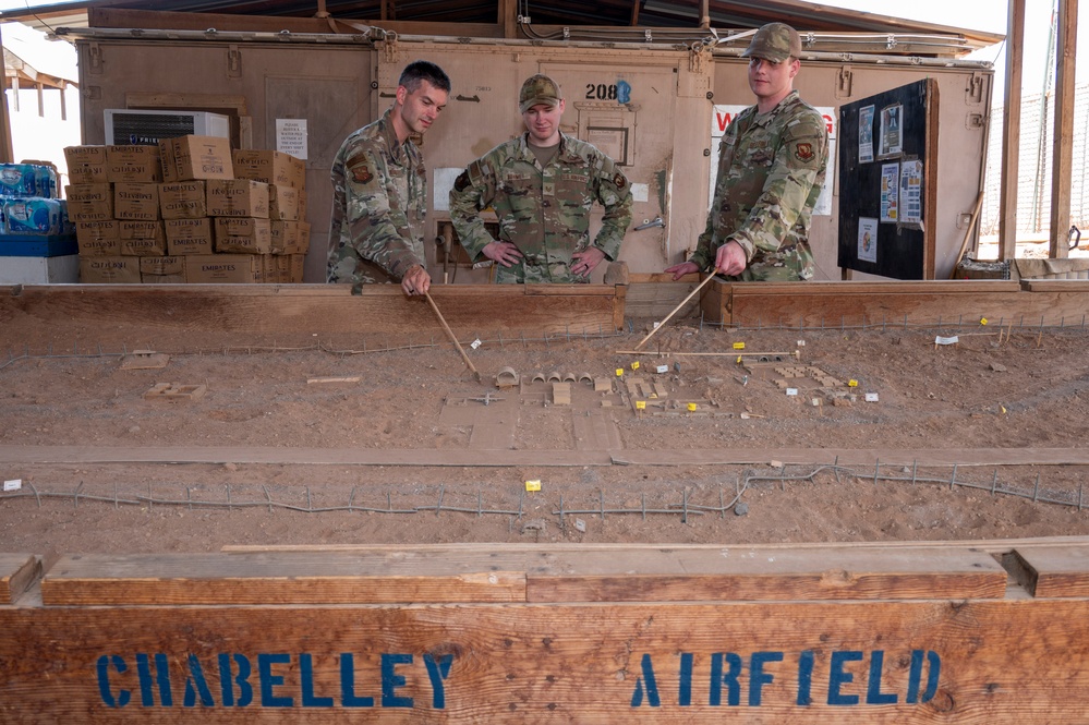 449th Air Expeditionary Group Command Post personnel support U.S. Africa Command operations