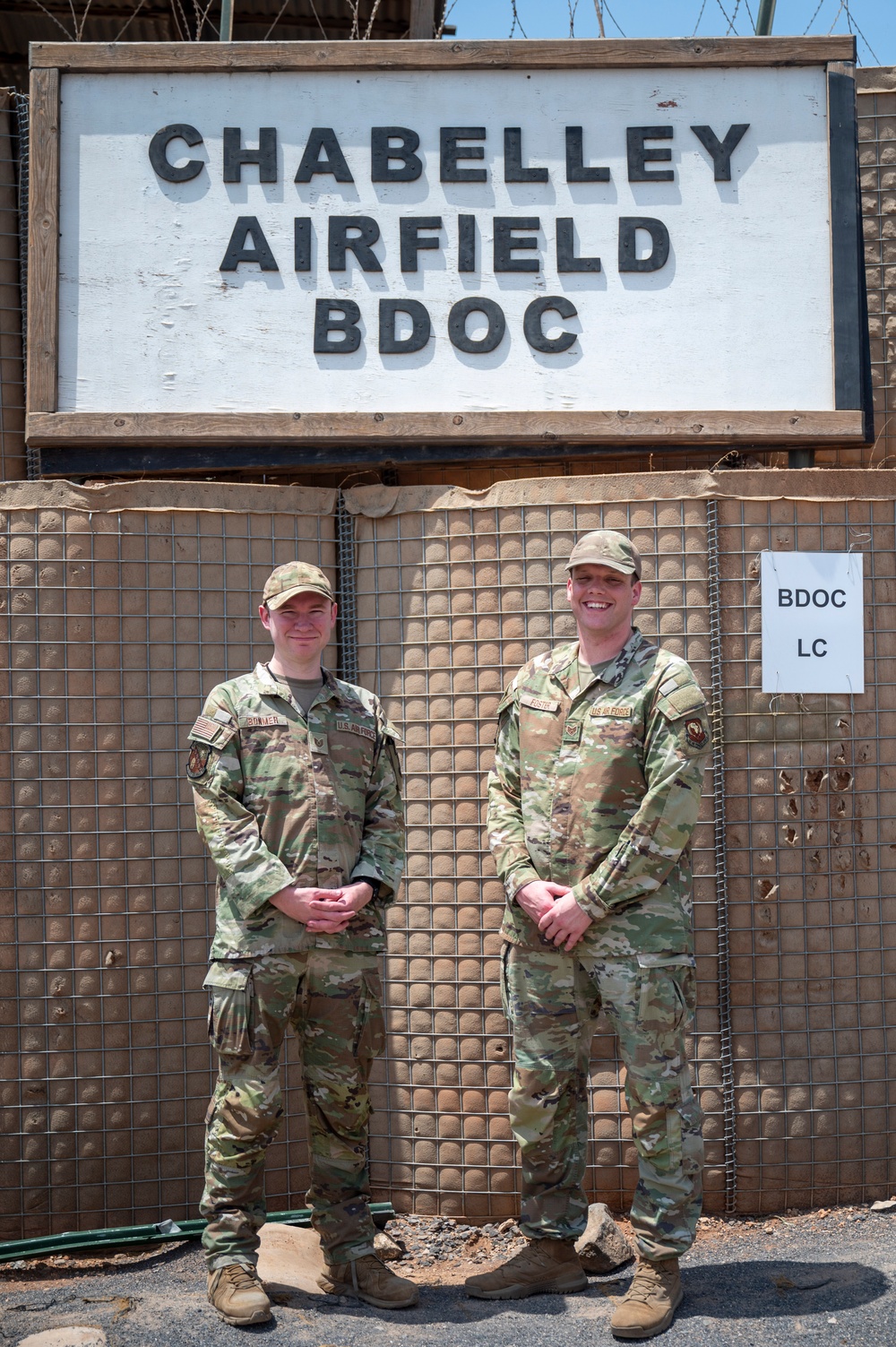449th Air Expeditionary Group Command Post personnel support U.S. Africa Command operations