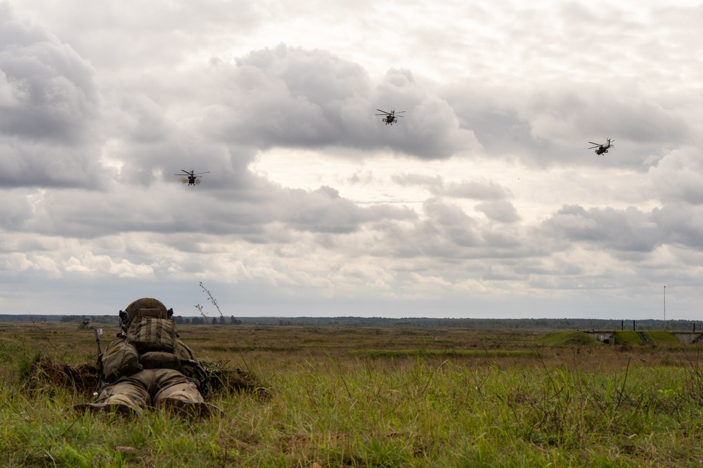 Polish, U.S. and Dutch forces demonstrate combined arms capabilities during Iron Defender 25