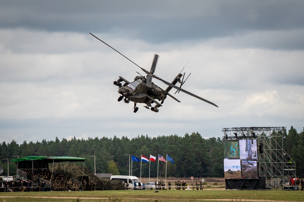 Polish, U.S. and Dutch forces demonstrate combined arms capabilities during Iron Defender-25