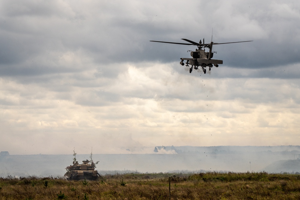 Polish, U.S. and Dutch forces demonstrate combined arms capabilities during Iron Defender 25