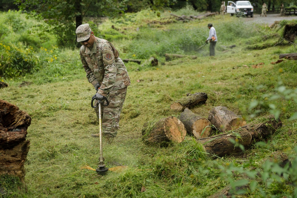 D.C. Guard Joins Park Service to Restore Fletcher's Cove