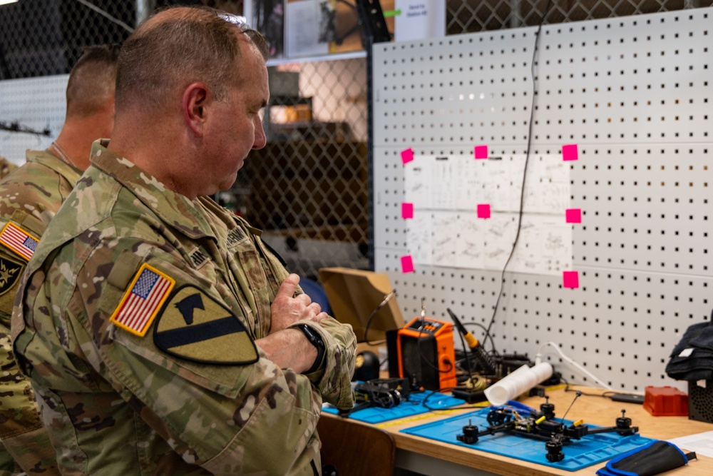 Maj. Gen. James D. Turinetti visits Vicenza Military Community