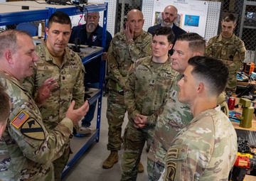 Maj. Gen. James D. Turinetti visits Vicenza Military Community