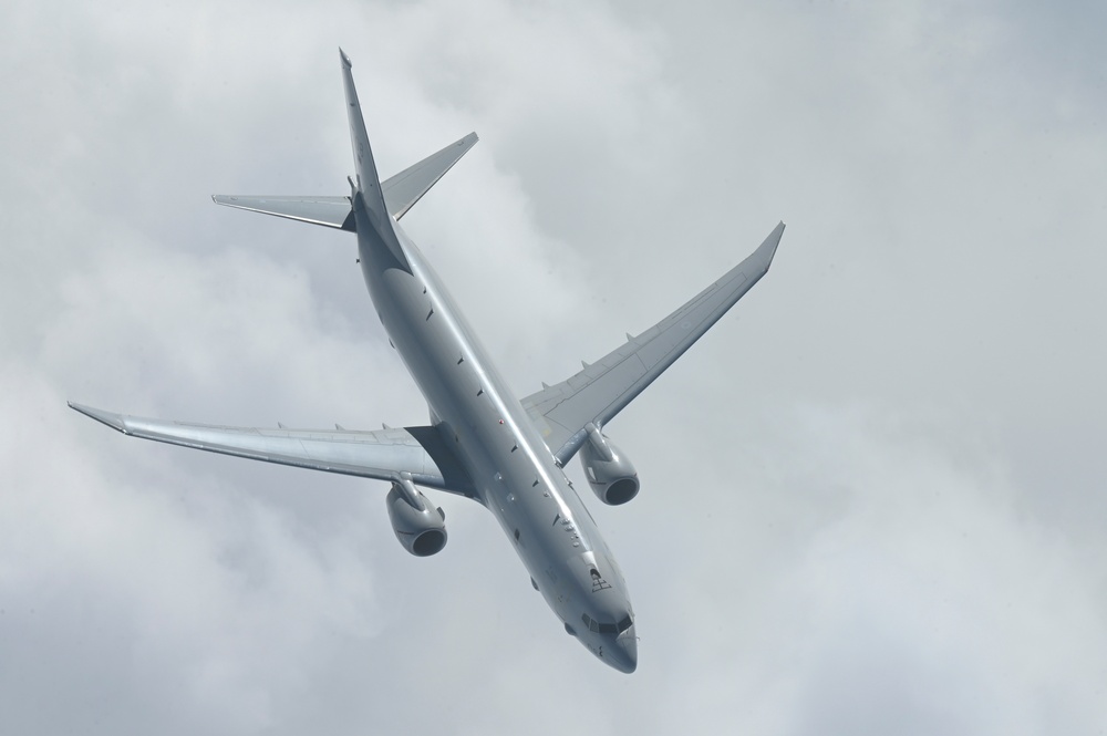 100th ARW Simulates First Refuel of RAF P-8 Poseidon in Cobra Warrior 25-2