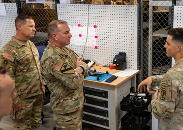 Maj. Gen. James D. Turinetti visits Vicenza Military Community