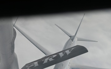 100th ARW Simulates First Refuel of RAF P-8 Poseidon in Cobra Warrior 25-2