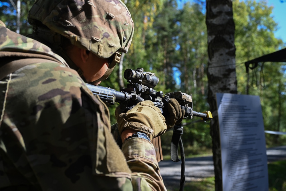 Sky Soldiers Sharpen Lethality And Expertise During Expert Badge Testing In Germany