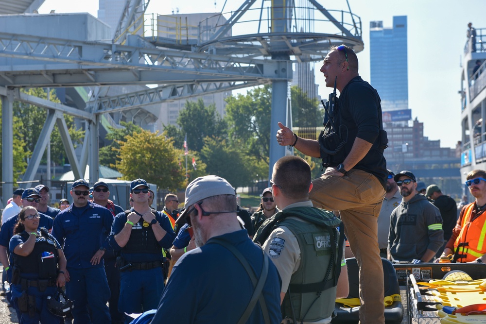 U.S. Coast Guard participates in multi-agency active shooter training