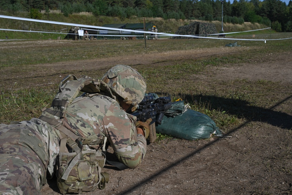 Sky Soldiers Sharpen Lethality And Expertise During Expert Badge Testing In Germany