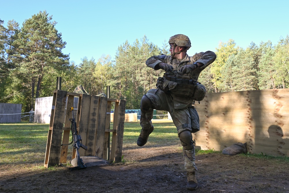 Sky Soldiers Sharpen Lethality And Expertise During Expert Badge Testing In Germany