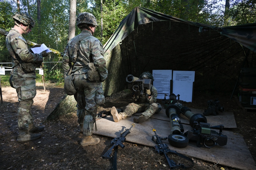 Sky Soldiers Sharpen Lethality And Expertise During Expert Badge Testing In Germany
