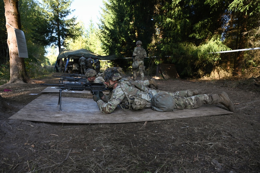Sky Soldiers Sharpen Lethality And Expertise During Expert Badge Testing In Germany