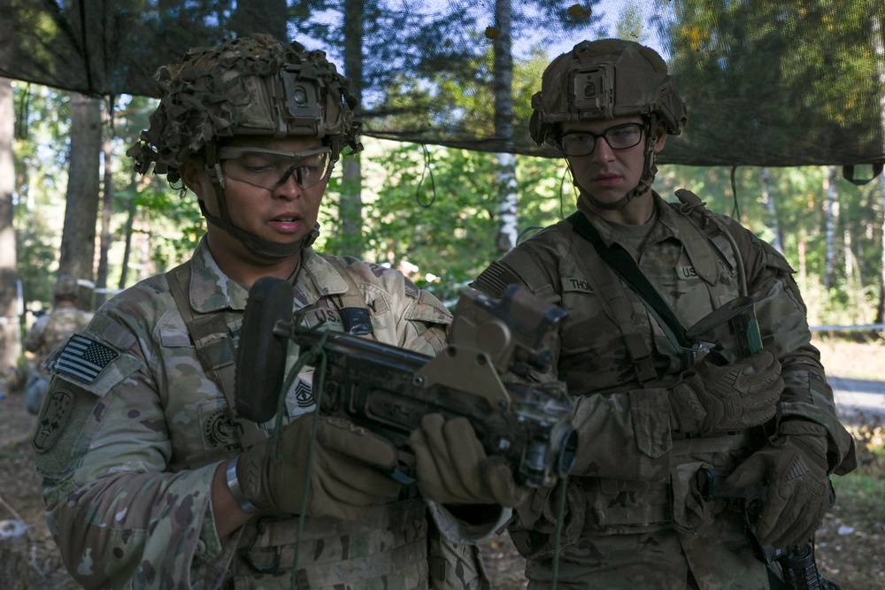 Sky Soldiers Sharpen Lethality And Expertise During Expert Badge Testing In Germany