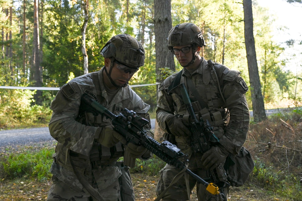 Sky Soldiers Sharpen Lethality And Expertise During Expert Badge Testing In Germany