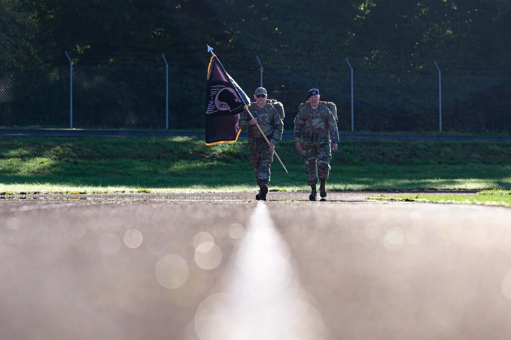 Spangdahlem honors POWs/MIA servicemembers with 24-hour march