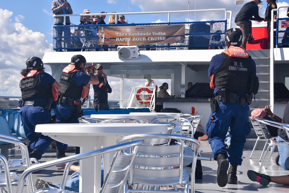 U.S. Coast Guard participates in multi-agency active shooter training