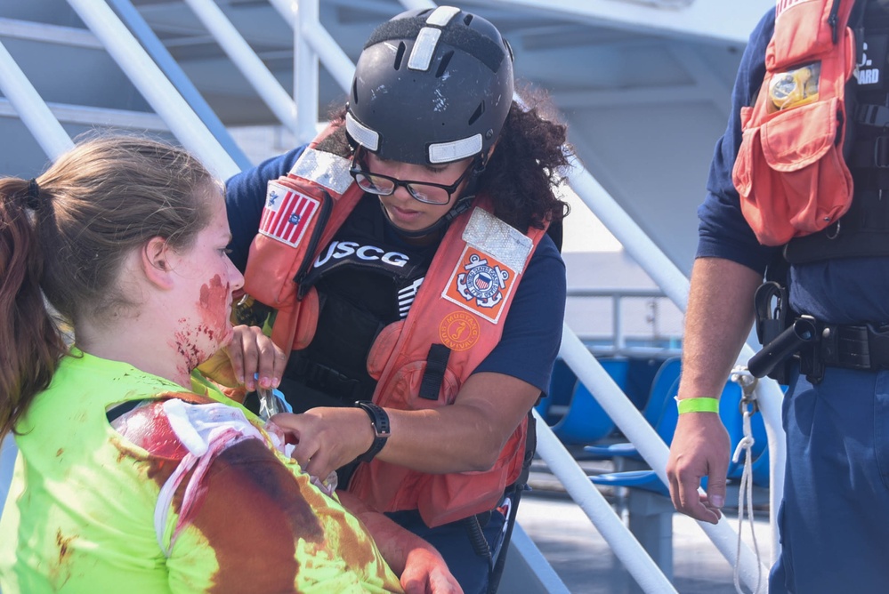 U.S. Coast Guard participates in multi-agency active shooter training