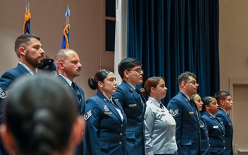433rd, 960th Induct New NCOs, SNCOs During Joint Ceremony