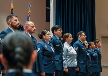 433rd, 960th Induct New NCOs, SNCOs During Joint Ceremony