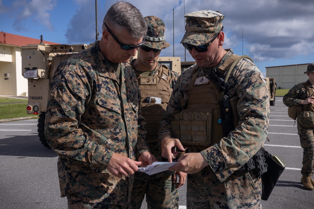 3rd Marine Logistics Group commanding general joins convoy operations