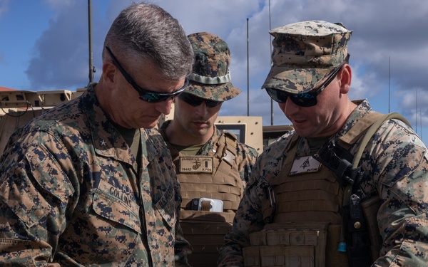 3rd Marine Logistics Group commanding general joins convoy operations