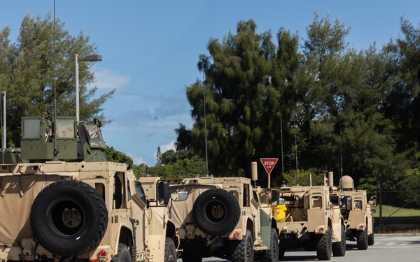 3rd Marine Logistics Group commanding general joins convoy operations