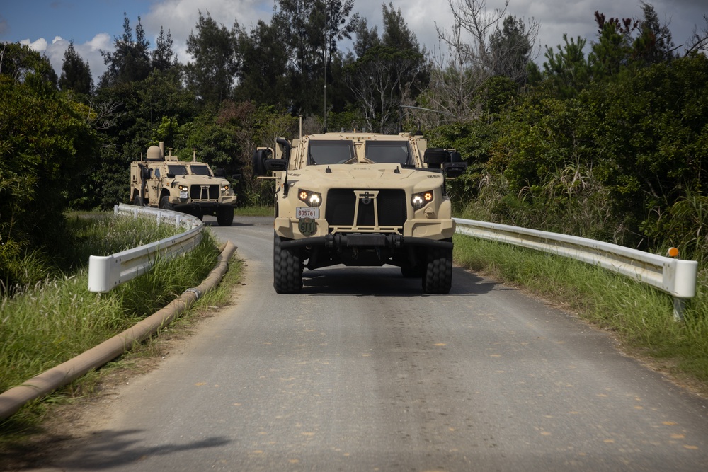 3rd Marine Logistics Group commanding general joins convoy operations