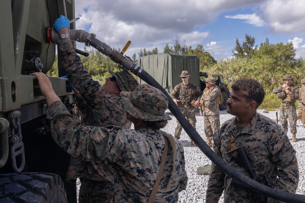 3rd Marine Logistics Group commanding general joins convoy operations