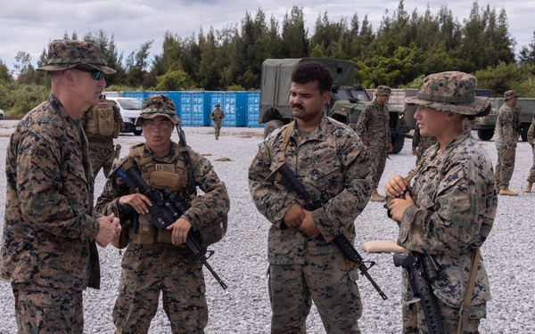 3rd Marine Logistics Group commanding general joins convoy operations
