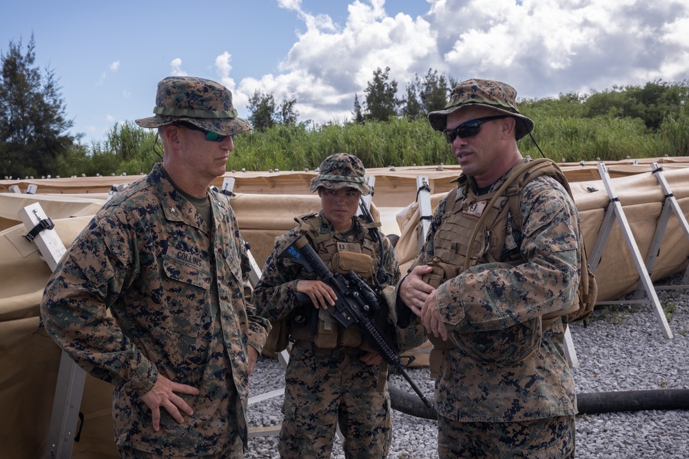 3rd Marine Logistics Group commanding general joins convoy operations