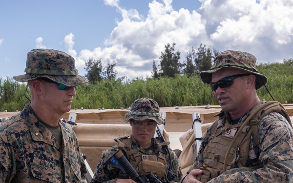 3rd Marine Logistics Group commanding general joins convoy operations