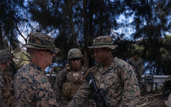 3rd Marine Logistics Group commanding general joins convoy operations