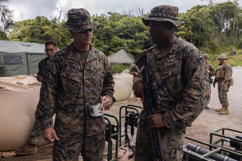 3rd Marine Logistics Group commanding general joins convoy operations