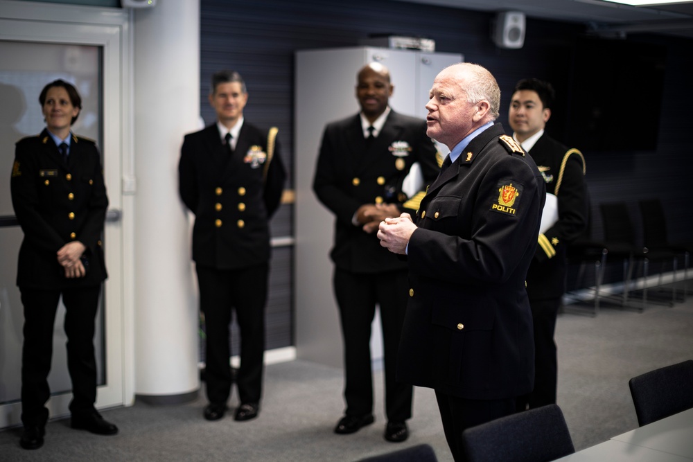 USS Gerald R. Ford (CVN 78) Conducts Key Leader Engagement in Oslo, Norway